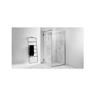 Unidrain GlassLine shower door, Transparent, 900 mm