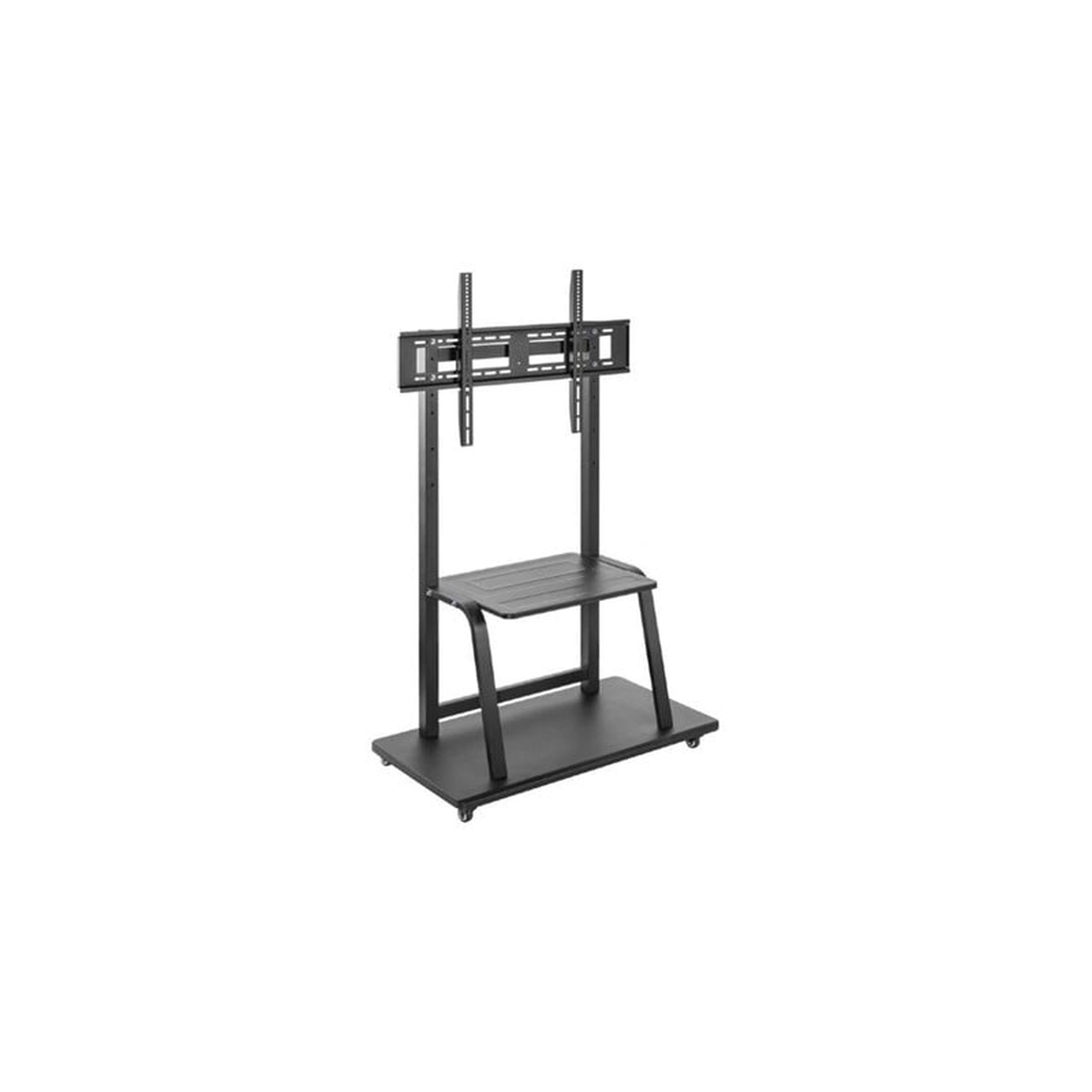 Gembird TVS-100F-01 cart - for TV - black - Max 150 kg - recommended for 100"