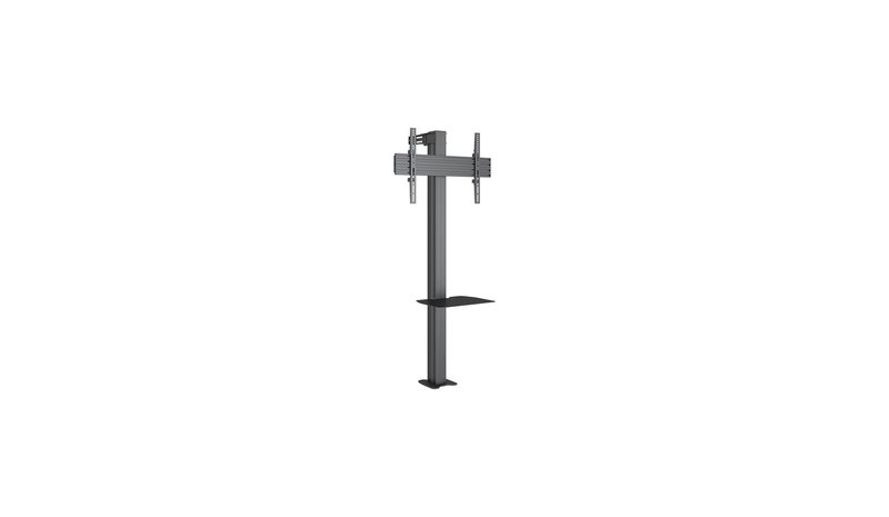 Multibrackets M Column Pro stand - for LCD display - fixed - black - Max 85 kg - recommended for 86"