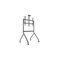 Multibrackets M Collaboration Floorstand - Max 90 kg - recommended for 86" – kuva 2