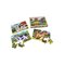 Playwood Four Wooden Jigsaw Puzzles in a Box - 12 Pieces Puu – kuva 1