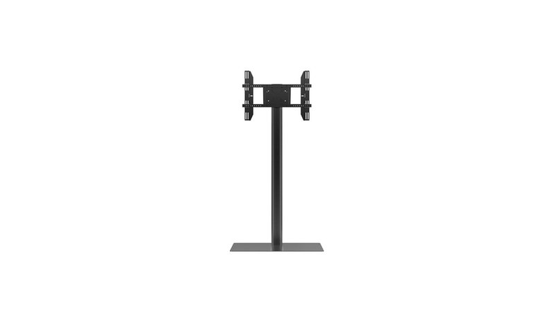 Multibrackets M Display Stand 180 Single Black w. Floorbase - Max 50 kg - recommended for 63"