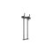 Multibrackets M Pro Series mounting kit - for flat panel - dual pole - black - Max 75 kg - recommended for 90" – kuva 1