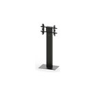 Multibrackets M Pro Series stand - kiosk style - for LCD display / touchscreen - black - Max 50 kg - recommended for 65"