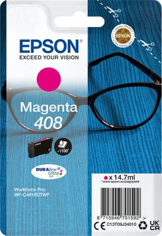 Epson 408 Spectacles DURABrite Ultra Single Magenta Ink