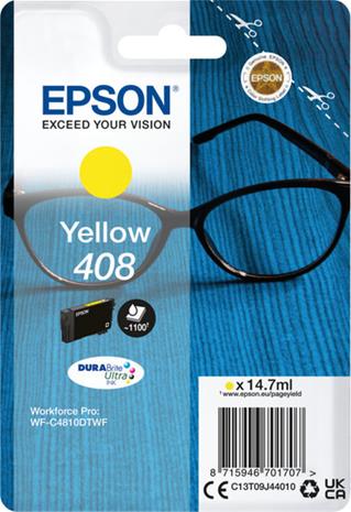 Epson 408 Spectacles DURABrite Ultra Single Yellow Ink