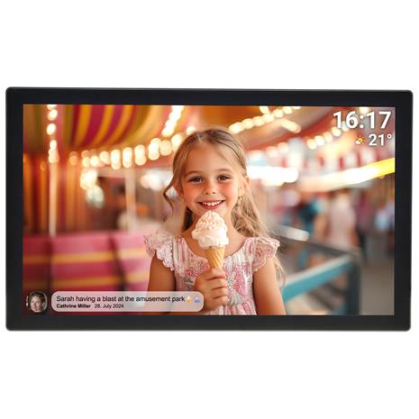 Denver Frameo PFF-3260 31.5" Digital Photo Frame Black