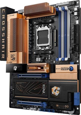ASUS ROG CROSSHAIR 2006 Emolevy - AMD X870E - AMD AM5 socket - DDR5 RAM - ATX