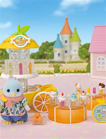 Sylvanian Families - Citrus Bird Juice Stand (5861) – kuva 2/4