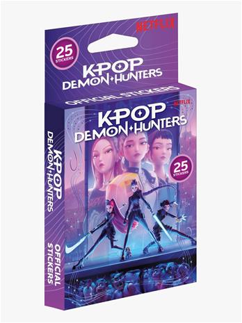 K POP Demon Hunters Multipack 25 Stickers