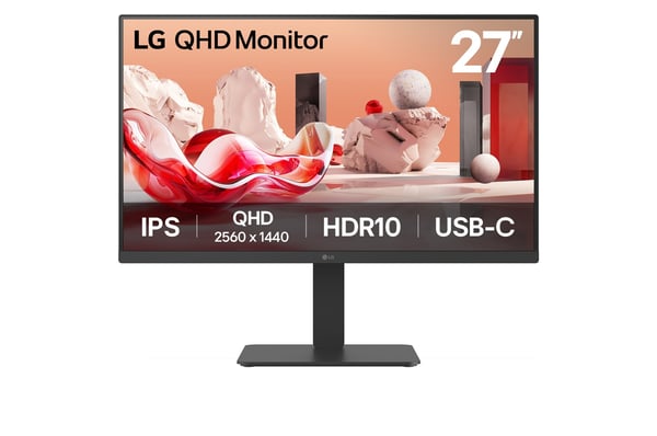 LG 27BA65QB-B (27"), näyttö