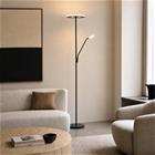 Lucande LED-lattiavalaisin Raymond, musta, CCT, lukuvalo
