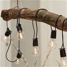 LED-valoketju Tobias, aloituspaketti, kirkas, 10-lamppuinen, pituus 4,5 m