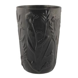 Nittsjö - Flora maljakko cylindro 20 cm musta