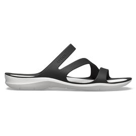 Crocs Women's Swiftwater -sandaalit (naiset) - Black/White, 38-39