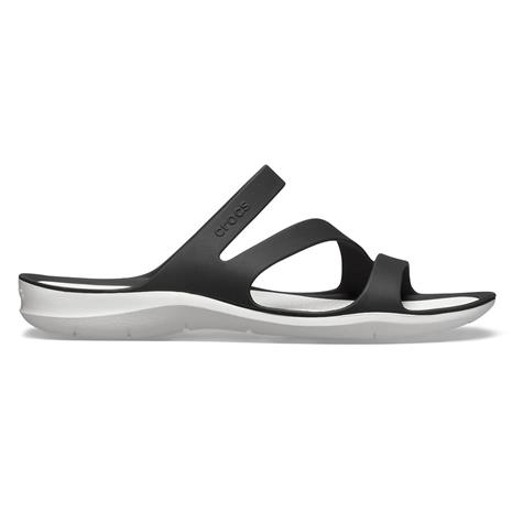 Crocs Women's Swiftwater -sandaalit (naiset) - Black/White, 38-39