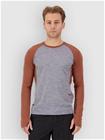 Mons Royale cinnamon / grey heather Miehet