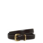 Calvin Klein 2Piece Logo 25Mm Contrast Stich - Brown - 100