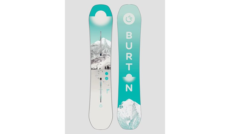 Burton first tracks Naiset