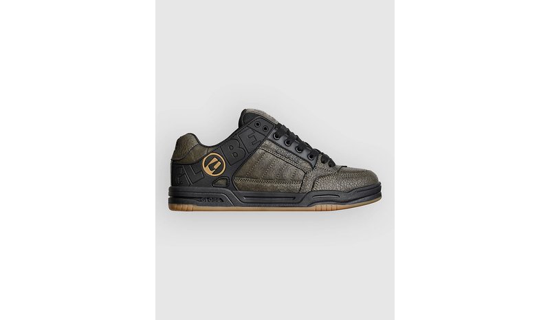 Globe distressed leather