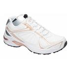 Scholl Sprinter Easy -vapaa-ajankengät (unisex) - White/Bronze, 36