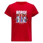 Norja T-paita Players - Punainen Lapset