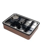 Platterbox - Lisäosa eväsrasiaan 2-8 lokeroa Walnut