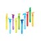 Toi-Toys Mini Bubble Blowers - 10 pcs. - Assorted – kuva 1