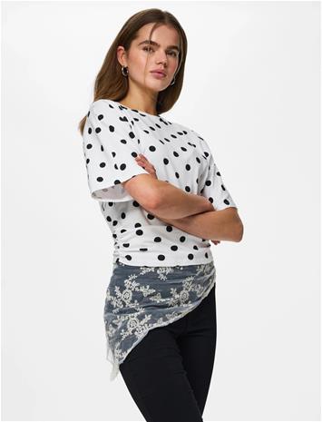 Pieces Pcjaisa Lace Hip Scarf Bundle D2D - White - ONE SIZE