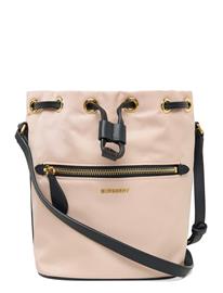Burberry Mini Nylon Drawstring Pouch - Pink - ONE SIZE