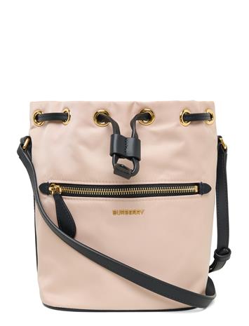 Burberry Mini Nylon Drawstring Pouch - Pink - ONE SIZE