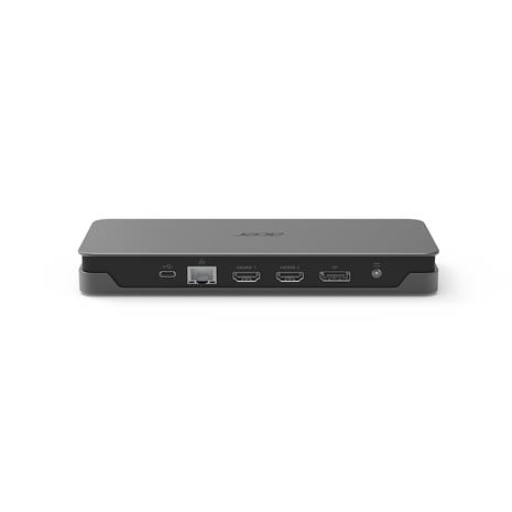 Acer GP.DCK11.01Q laptop dock/port replicator Wired USB 3.2 Gen 2 (3.1 Gen 2) Type-C Black