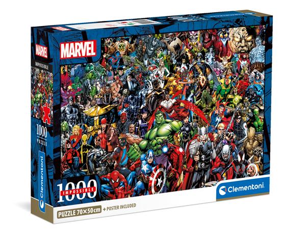 Clementoni Marvel Avengers "Impossible" Challenge Puzzle (1000)