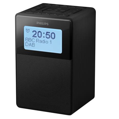 Philips TAR5100/10 alarm clock Digital alarm clock Black