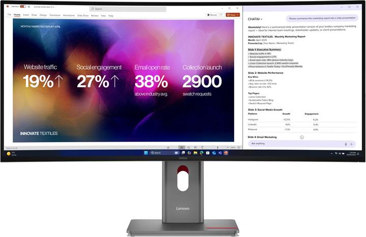 40" Lenovo ThinkVision P40WD-40