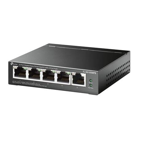 TP-Link TL-SG105MPE 5-Port Gigabit Easy Smart PoE+ Switch