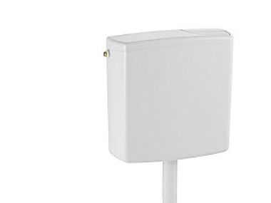 Geberit exposed cistern ap140 dual flush water supply conn