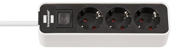 Brennenstuhl Ecolor Power Strip Socket 3-Way - 1.5 m