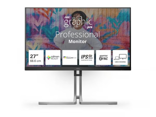 AOC Q27U3CV (27"), näyttö