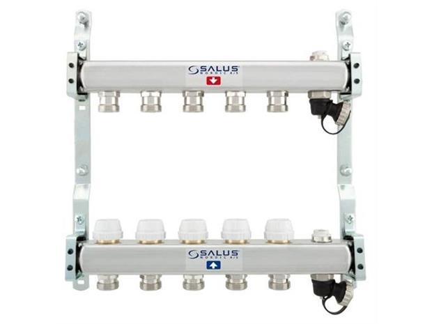 Salus floor heating manifold 9 slings