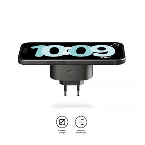 ZENS Wireless Charging Adapter Qi Black