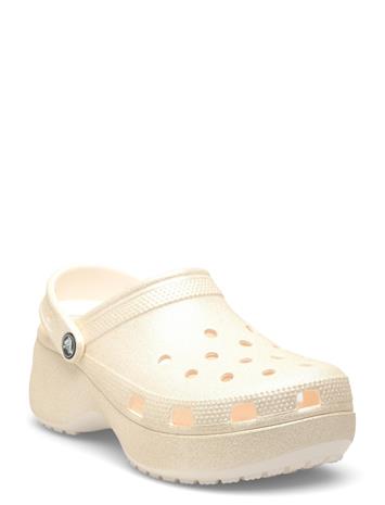 Crocs Classic Platform Glitter Clogw - Black - 38/39