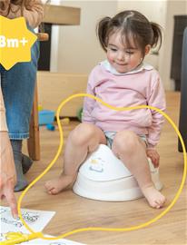 Badabulle Potty - Seagull - Pink - ONE SIZE