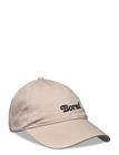 WOOD WOOD Wwbored Embroidery Cap - Beige - ONE SIZE