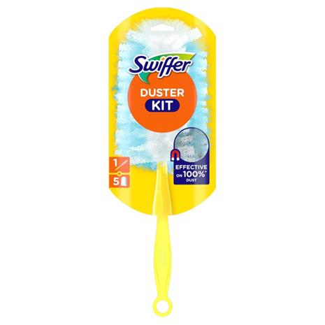 Swiffer Duster kahva + 5 pölyhuiskaa