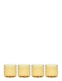 Serax Glass 03 Blue Nabucho Set/4 - Yellow - ONE SIZE