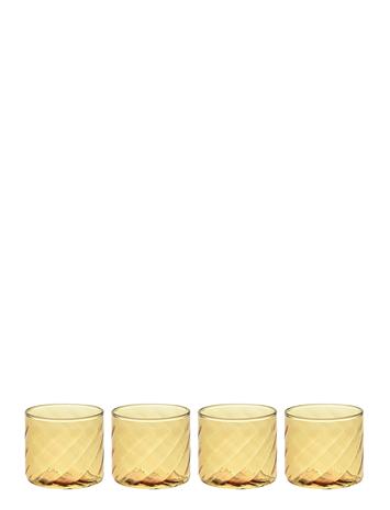 Serax Glass 03 Blue Nabucho Set/4 - Yellow - ONE SIZE