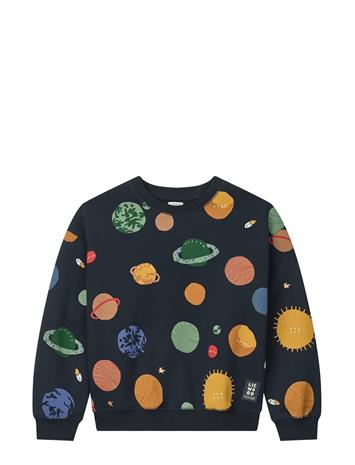 Liewood Ridley Printed Sweatshirt - Navy - 122/128