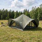 vidaXL Tipi-teltta Armyn vihreä 18-henkilöä Polyesteri ja teräs