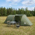vidaXL Tunneliteltta katolla Oliivinvihreä 410 x 175 x 105 cm